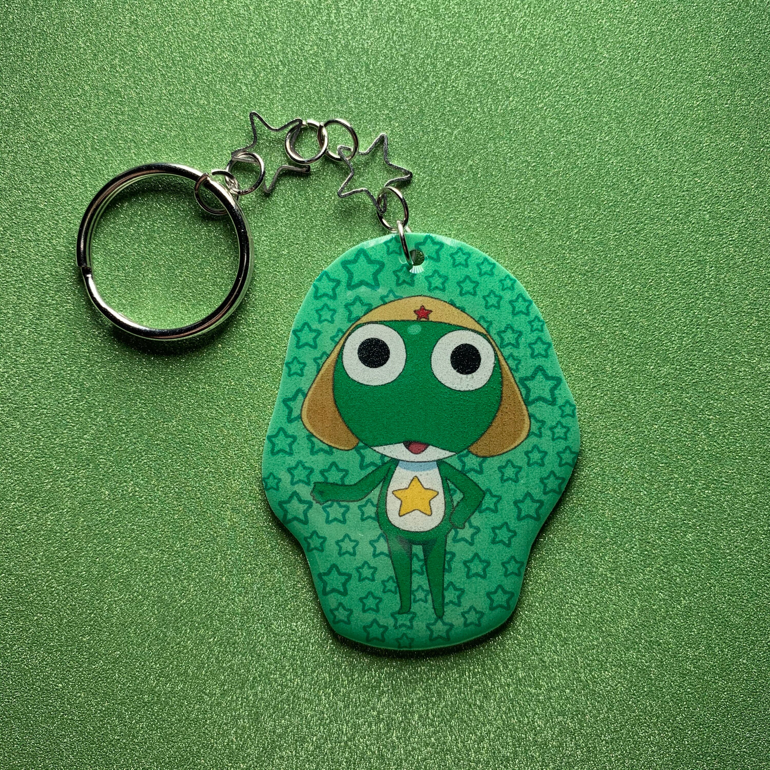 Sgt Frog Keroro Keychain Etsy