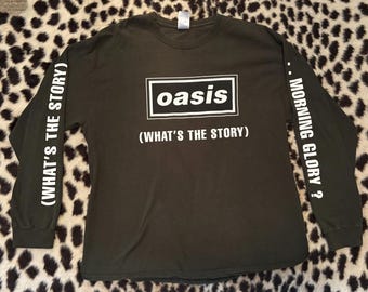 Vintage Oasis “what's the Story Morning Glory” Longsleeve
