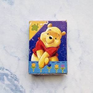 Jeu de cartes à jouer vintage des années 90 Disney WINNIE L'OURSON - 54 cartes - Presstik Hunter Leisure - Disneyana