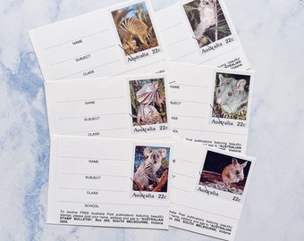 オーストラリアの使用済み切手：29枚のコレクション - Etsy 日本