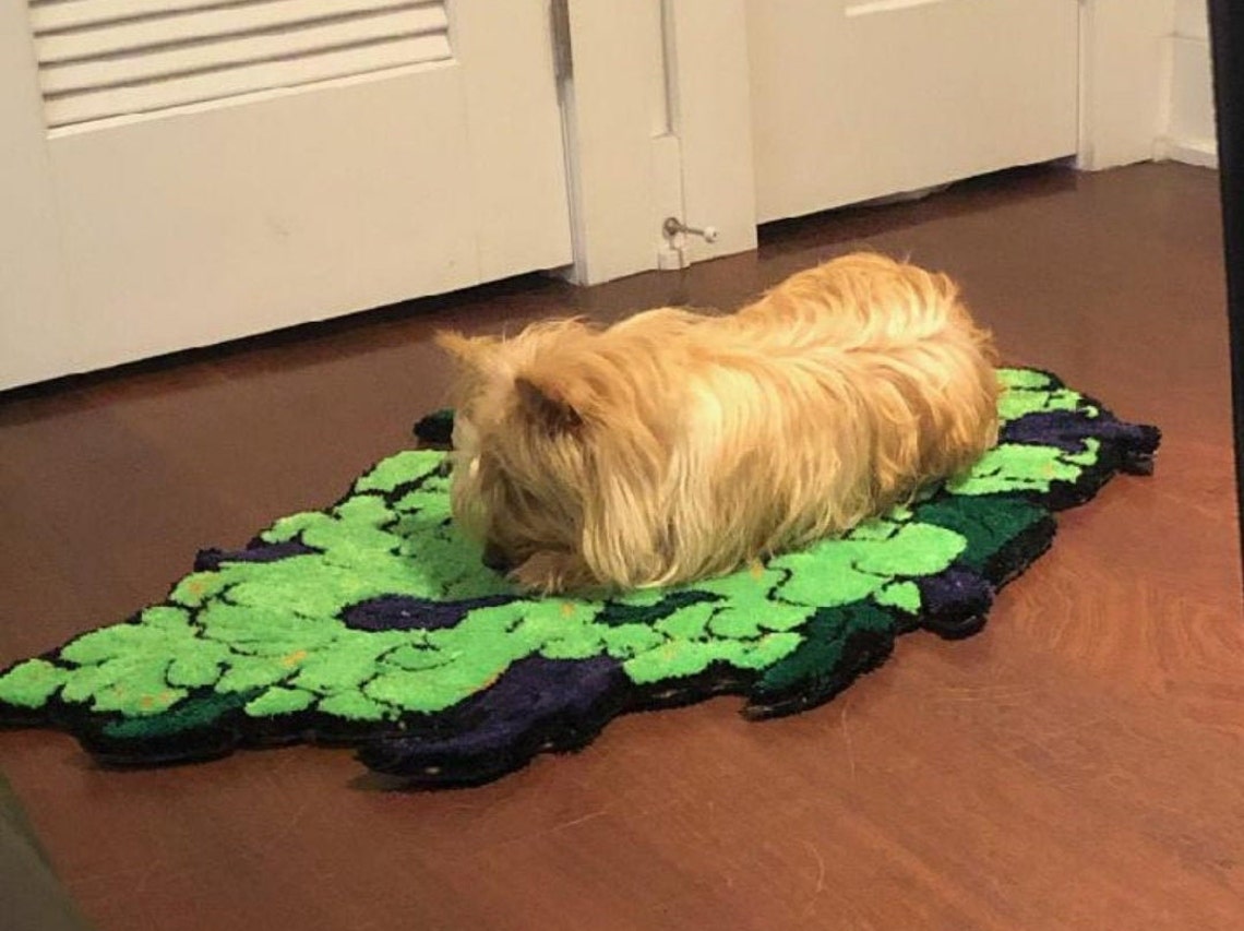 NUG RUG Cut Pile Tufted Plush Rug. Hand Crafted Custom Rugs. Etsy