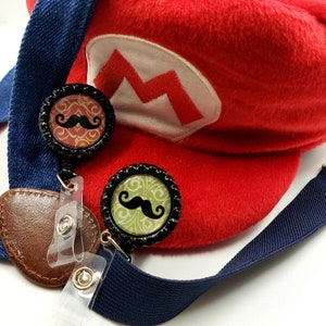 Mustache I.D. Badge, Nintendo Badge