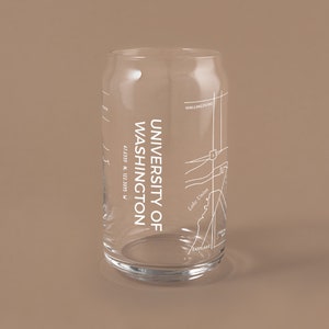 THE CAN - Universiteit van Washington Campuskaartontwerp, 16oz