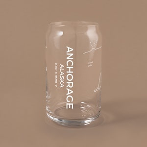 THE CAN - Anchorage Map Design, 16oz
