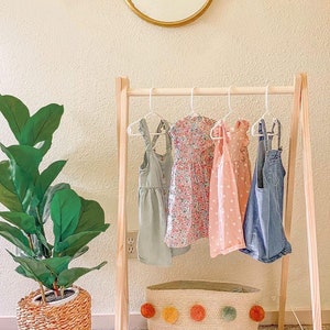 Clothing Rack Natural Kids Closet image 3