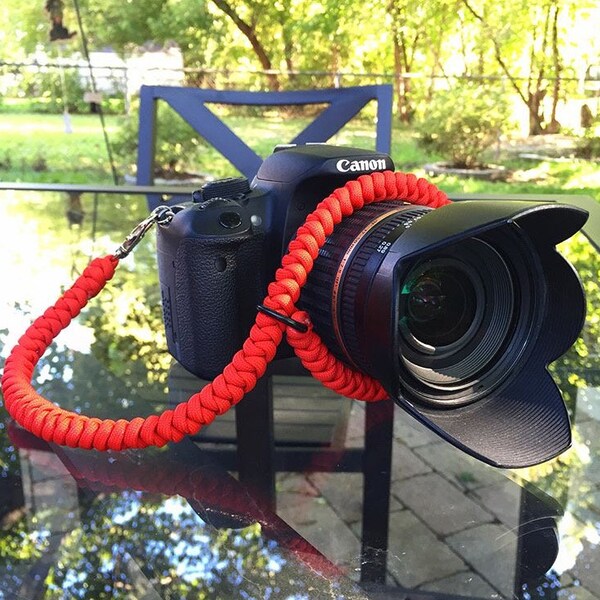 The "Snake" Paracord Camera/Camcorder Wrist Strap