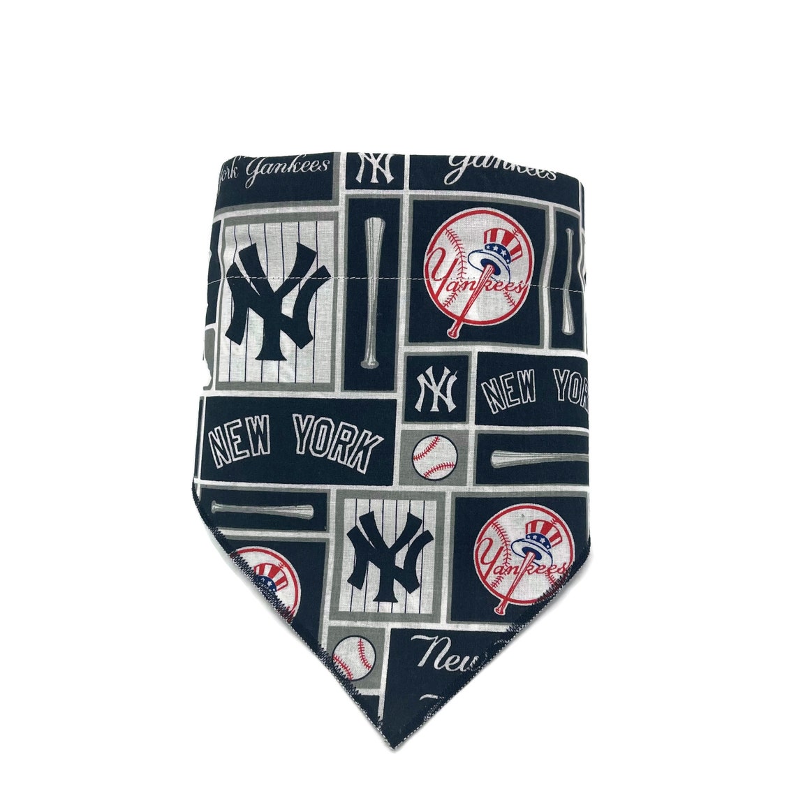 Yankees Dog Bandana / Dog Bandanna / Over Collar / Slipon / Etsy