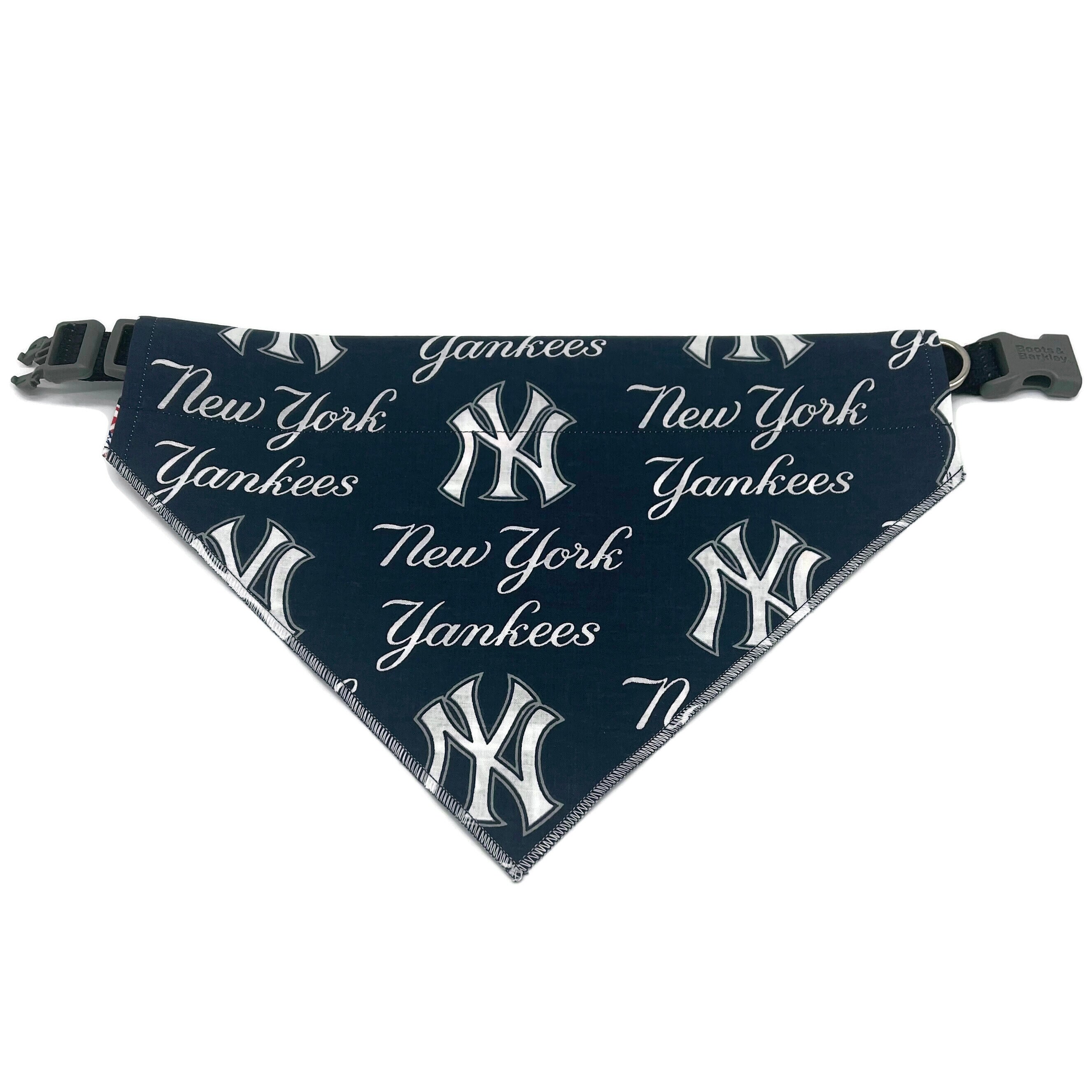 Yankees Dog Bandana / Dog Bandanna / Over Collar / Slipon / Etsy