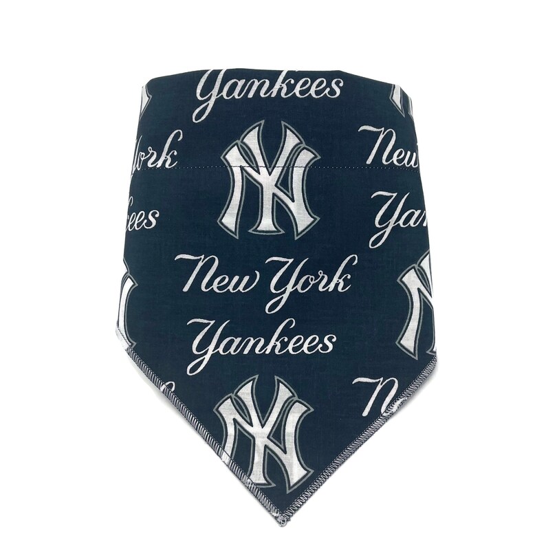 Yankees Dog Bandana / Dog Bandanna / Over Collar / Slipon / Etsy
