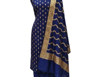 Conjunto de traje salwar Banarasi para mujer: ropa para la fiesta del Eid