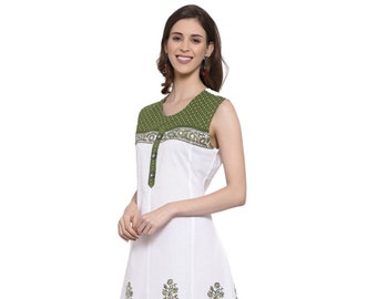 Boho Handblock Printed Dress