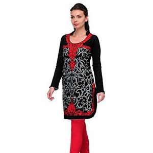 Black wool top  ,Winter outfits for women , Womens winter clothing  ,Chest- 34 Inches