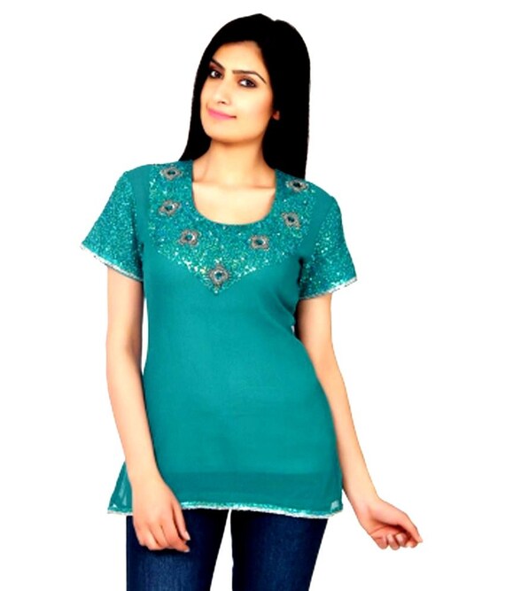 Sequins Tops for Women Summer Tops 
