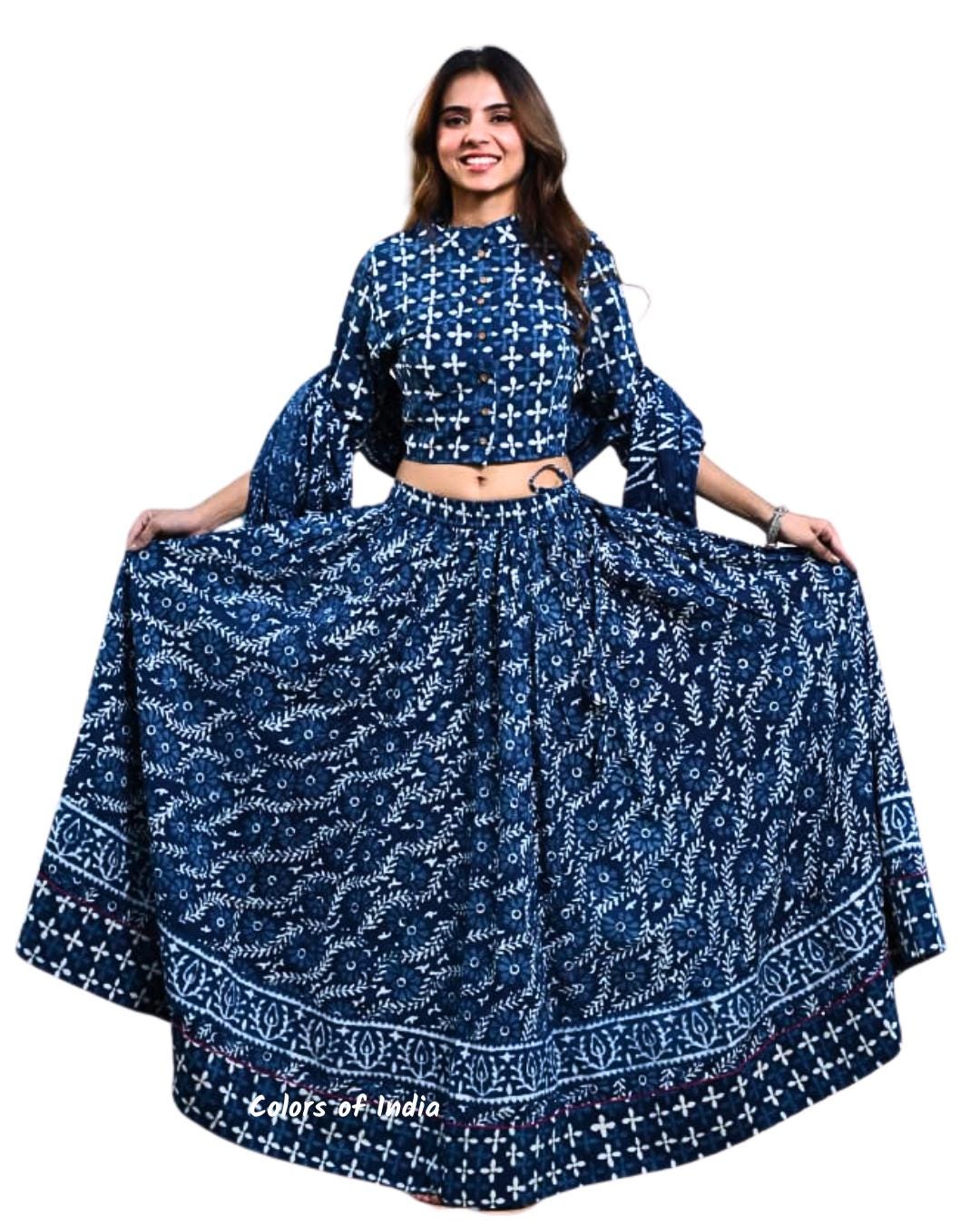 Vibrant Cotton Lehenga Choli  – Timeless Ethnic Wear