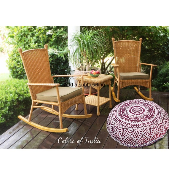 Large Floor Cushion Cover 32 Inch Round Pillow Cover Floor Pillow Cover Mandala Floor Pillow Round Seat Cushion FREE SHIPPING Etsy