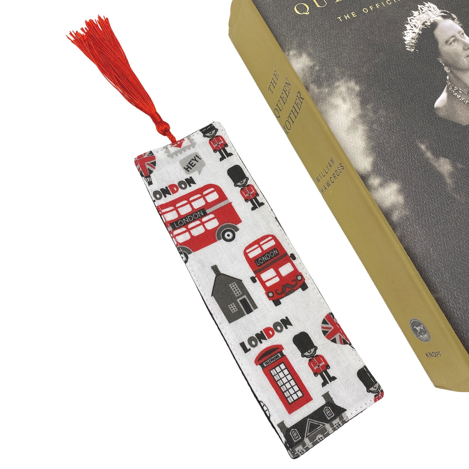 Fabric Bookmark London Lovers Gift London Icons Hand Made Etsy