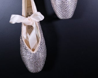 Crystal Pointe Shoes | Ballet Dancer Keepsake | Swarovski Crystal or Glass