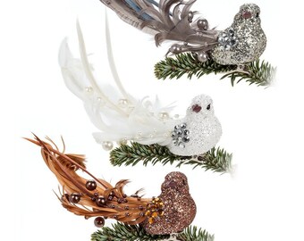 Emile et Ida Christmas Hanging Bird, Lazuli main image 1