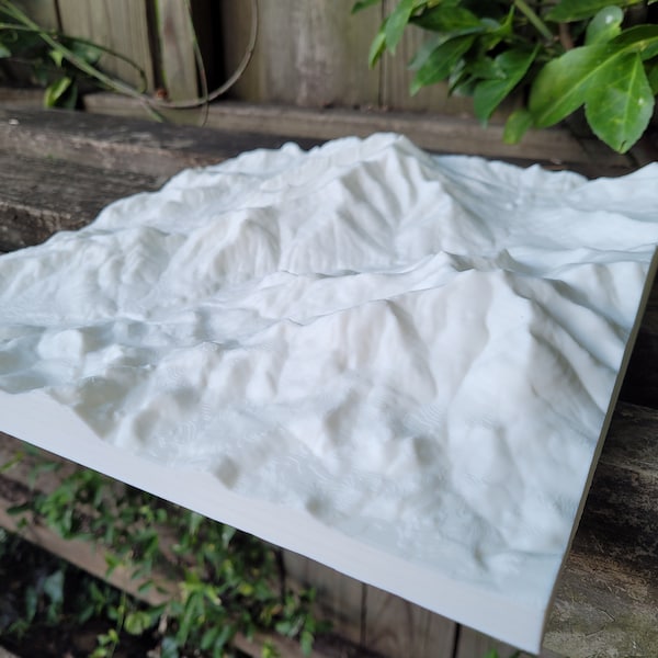 Topographical Map Etsy