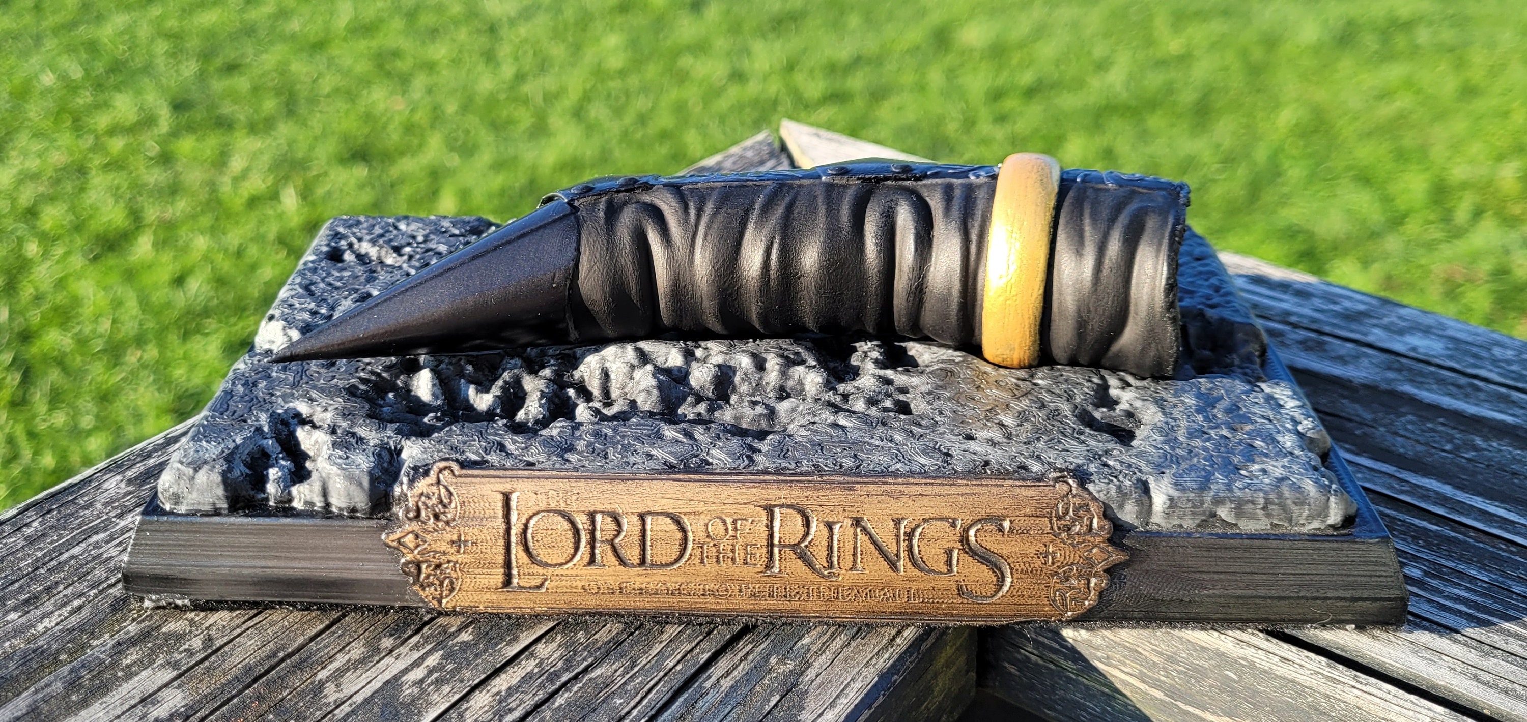 Lord of the Rings Lamp / Lord of the Rings Gift / Lord of the Rings Decor /  LOTR Led Lamp / One Ring Lamp / Sauron / Lotr 