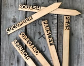 Eco Friendly Vegetable Herb Plant Stakes Garden Markers Spring gifts Home Aesthetic Vegetable Markers Herb Markers Plant Tags
