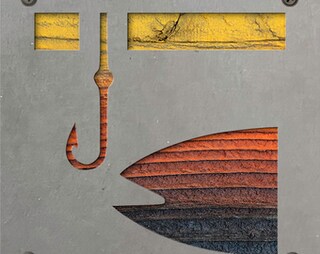 Cartello In Legno Per Pesca "Andato A" - Targa Decorativa 30x15 Cm, Rustica Da Parete Per Casa Al Lago, Regalo Per Pescatore