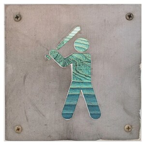 Batter Up Sign, Baseball Sign, Softball Sign, Sports Decor