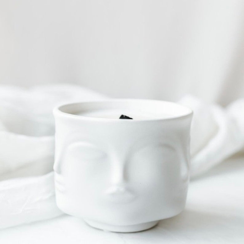 Hygge Candle Decor Coconut Wax Custom Scented Candle Planter