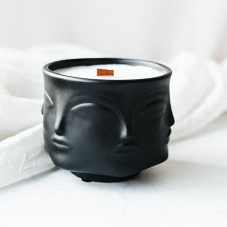 Hygge Candle Decor Coconut Wax Custom Scented Candle Planter