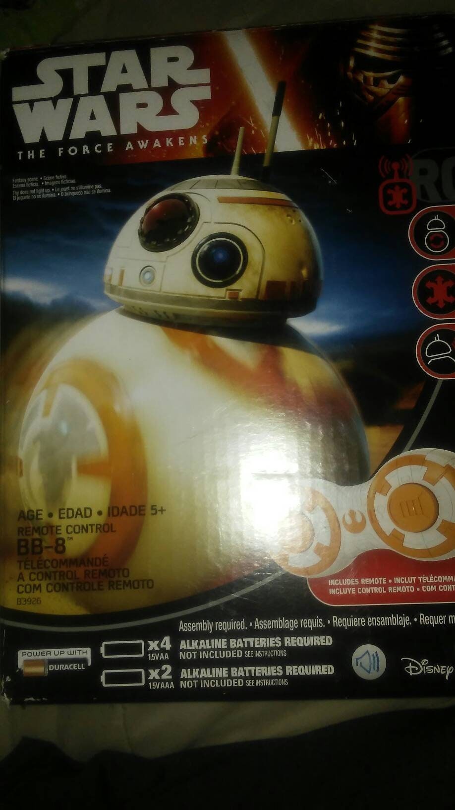 hasbro remote control bb8 instructions