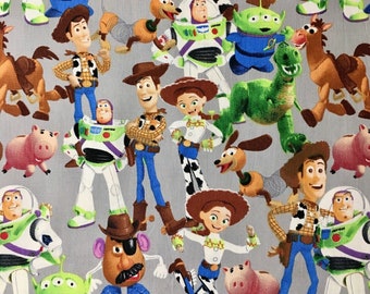 Cuarto gordo Woody Y Buzz De Disney Pixar Juguete Historia De Tela De Algodón Costura de acolchar