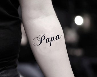 papa s tattoo fonts