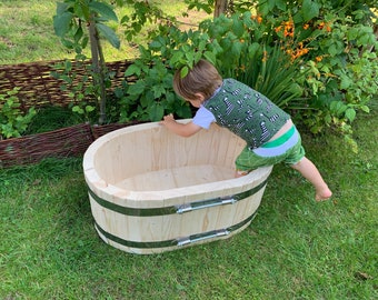 Holzzuber Badewanne