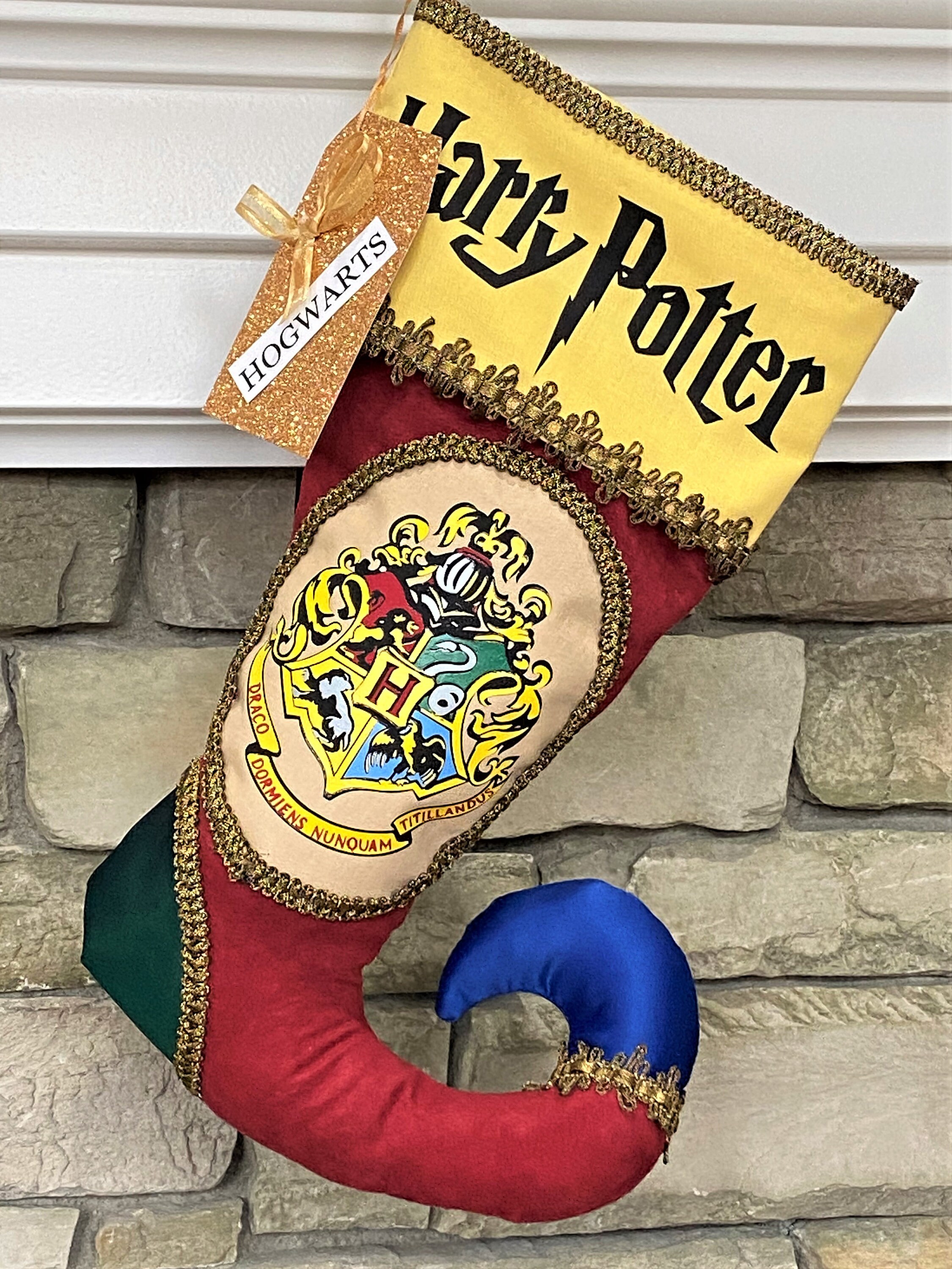 Harry Potter Hogwarts Christmas Stocking Etsy