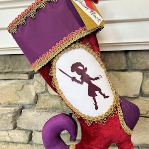 Peter Pan's Captain Hook Christmas Stocking