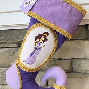 Hercules Megara Christmas Stocking