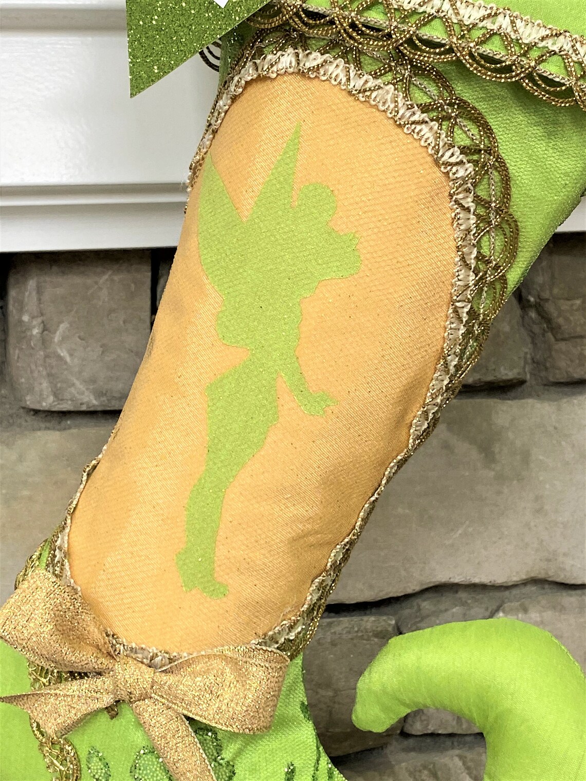 Tinkerbell Christmas Stocking  Etsy