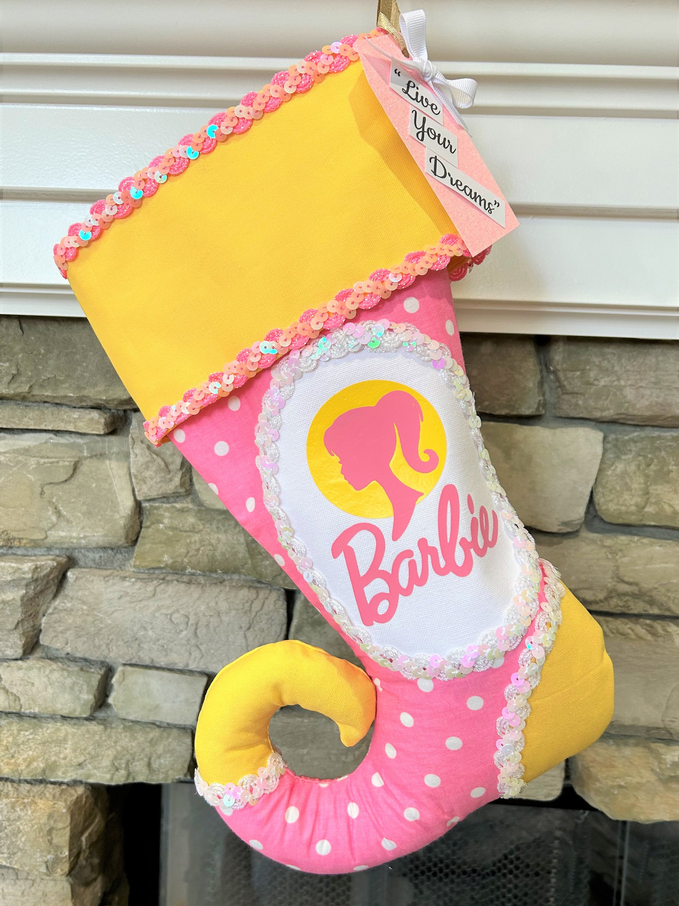 Barbie christmas stocking Clearance