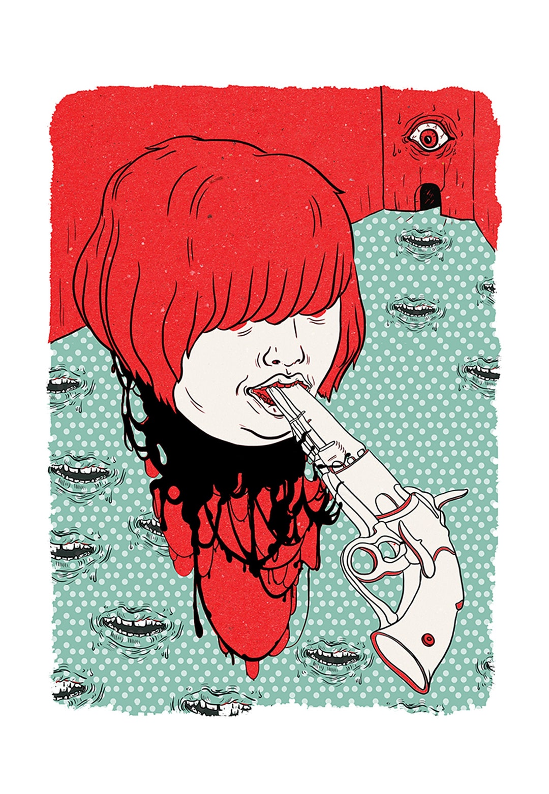 Bite - Art Print - Limited Fine Art Print 29x42 Cm - Etsy