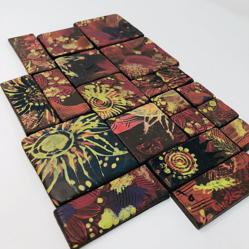 Handmade Tileart and Craft Tilehandpainted Tilehandmade Etsy