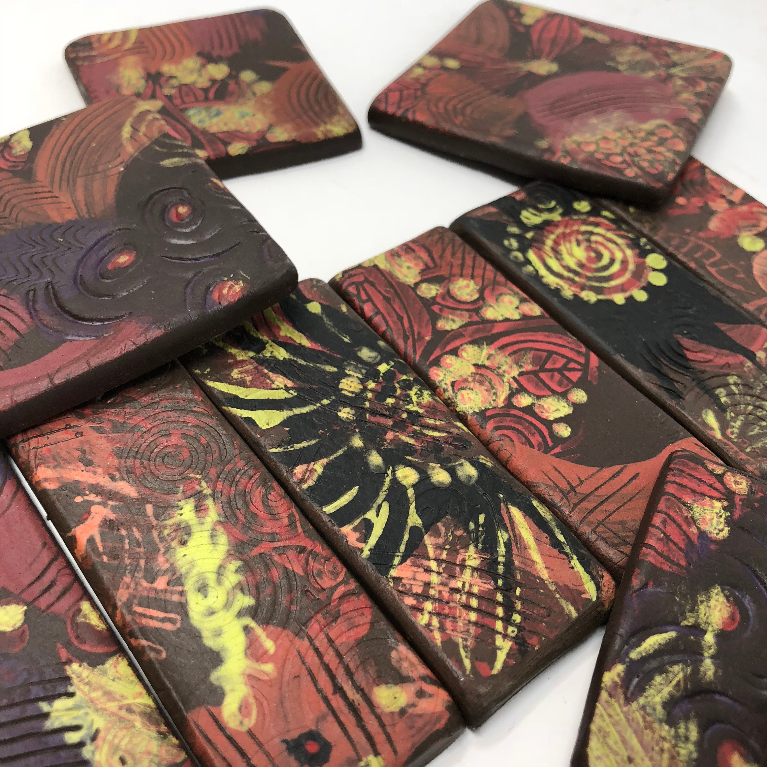 Handmade Tileart and Craft Tilehandpainted Tilehandmade Etsy