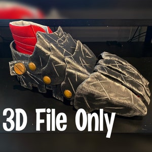 Dark Deku's Iron Soles (Battle-Damaged)