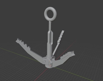 Gancho de agarre y pico de escalada Archivos 3D