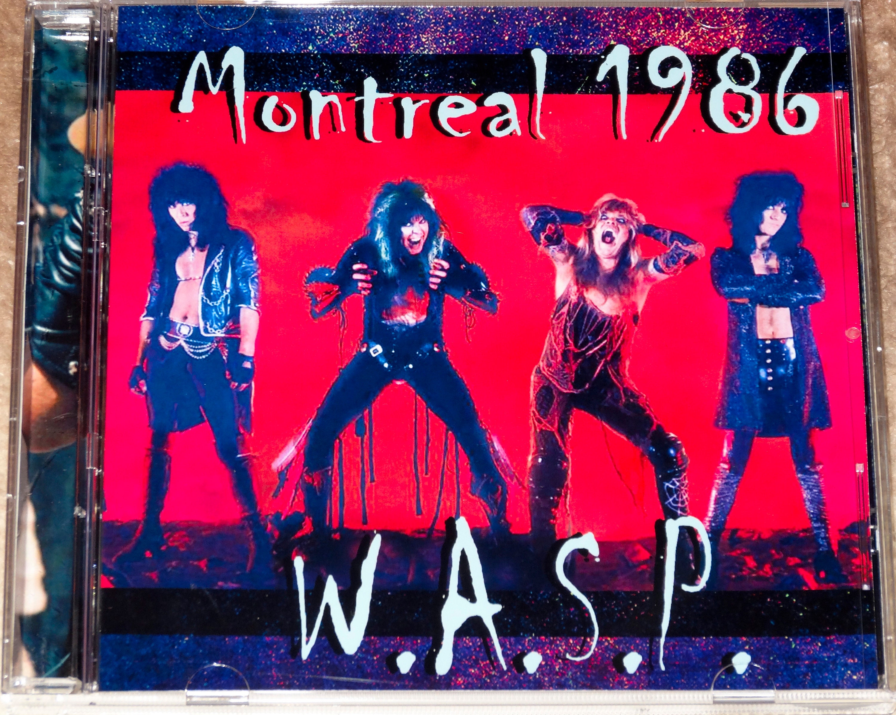 W.A.S.P. WASP Montreal Canada The Last Command Tour 1986 Rare Etsy