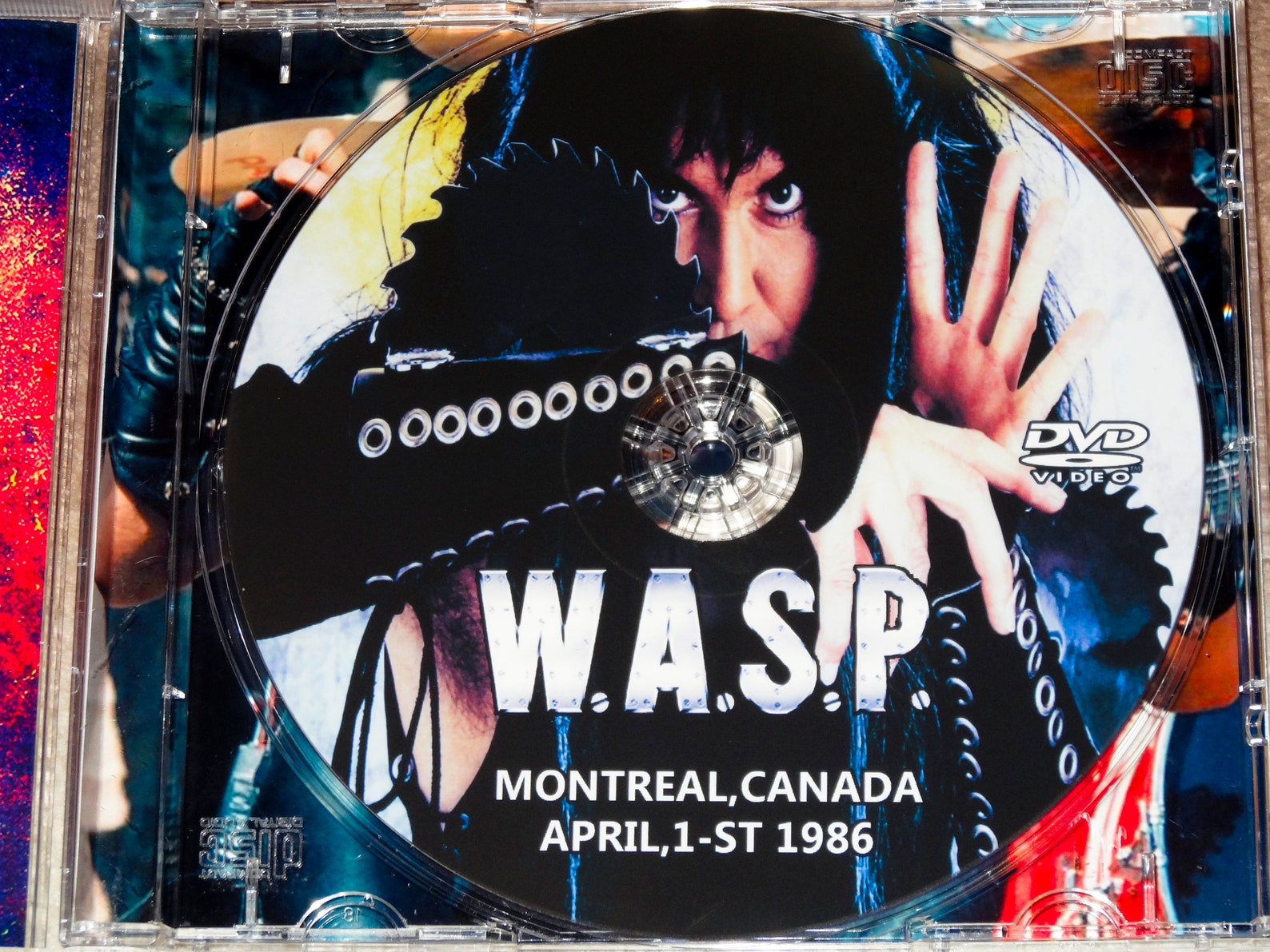 W.A.S.P. WASP Montreal Canada The Last Command Tour 1986 Rare Etsy