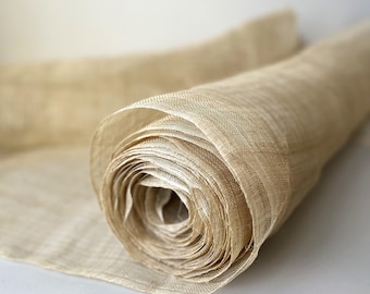 Vintage sinamay assorted. 1 meter material for making hats, fascinators