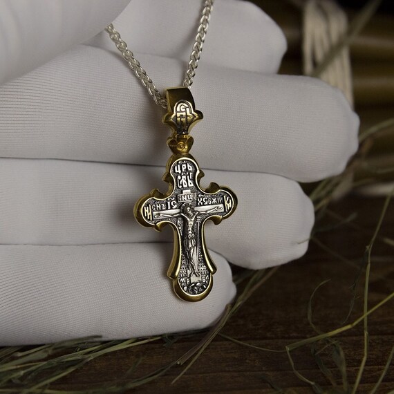 Collana con ciondolo croce Gesù in argento sterling 925 per uomo donna 18-30 pollici catena serpente gioielli di moda accessori individualà  36