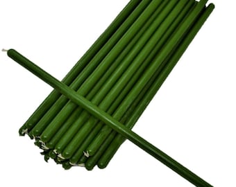 Prayer candles, Church Orthodox beeswax candles, Ecological candles, Candles for home, Orthodox candles, 26 cm, set of 25 pcs.