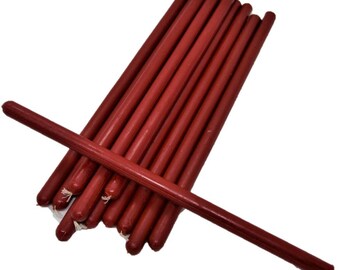 Church Orthodox beeswax candles, Ecological candles, Candles for home, Orthodox candles 27 cm, set of 12 pcs.