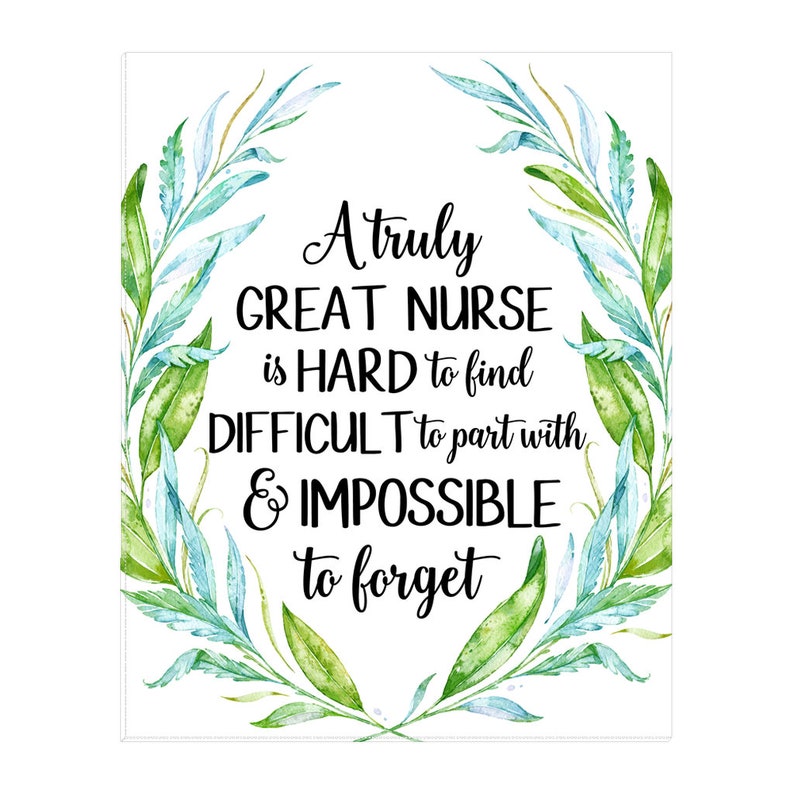 A Truly Great Nurse is Hard to Find Gift for Nurse Nurse Etsy